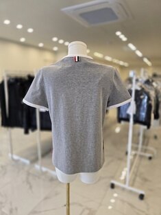 25SS 톰브라운 링거반팔 여성 티셔츠 그레이 FJS075A 00042 055 썸네일 2