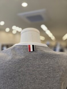 25SS 톰브라운 링거반팔 여성 티셔츠 그레이 FJS075A 00042 055 썸네일 3