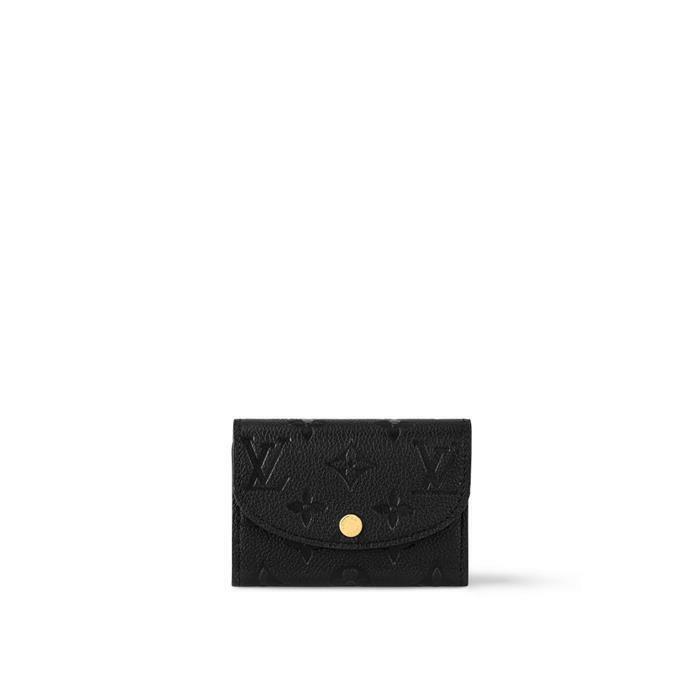 [국내발송] 루이비통 로잘리 코인 퍼스 모노그램 앙프렝뜨 블랙 M81455 - Louis Vuitton