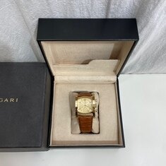 [폴리싱완료]불가리 아시오마 크로노그래프 44 금 시계 AA44GCH 썸네일 1