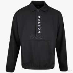 말본 25 클럽 풀오버 M 9131 BLK 남성 썸네일 1