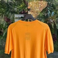 키톤 남성 반팔티 니트 라운드 오렌지 UMKXX37 K322 썸네일 4