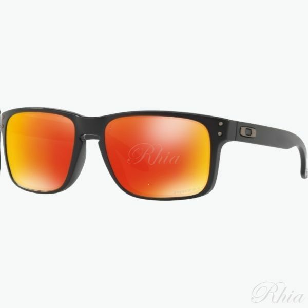 오클리 홀브룩 매트블랙 프리즘 루비 OO9102 E2 E255 - Oakley