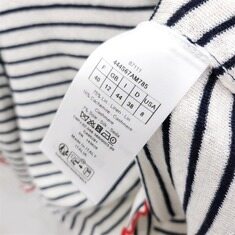 [럭스유] 40 / 디올 리비에라 마리니에르 모티프 스웨터 니트 반팔 444S67AM785 썸네일 4