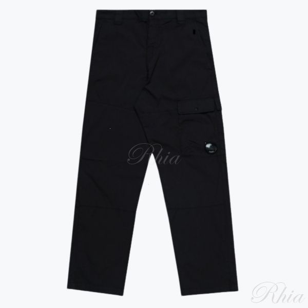 CP컴퍼니 50 필리 스트레치 백 집 루즈 카고 팬츠 18CMPA093A 006439G 999 지퍼 - CP company
