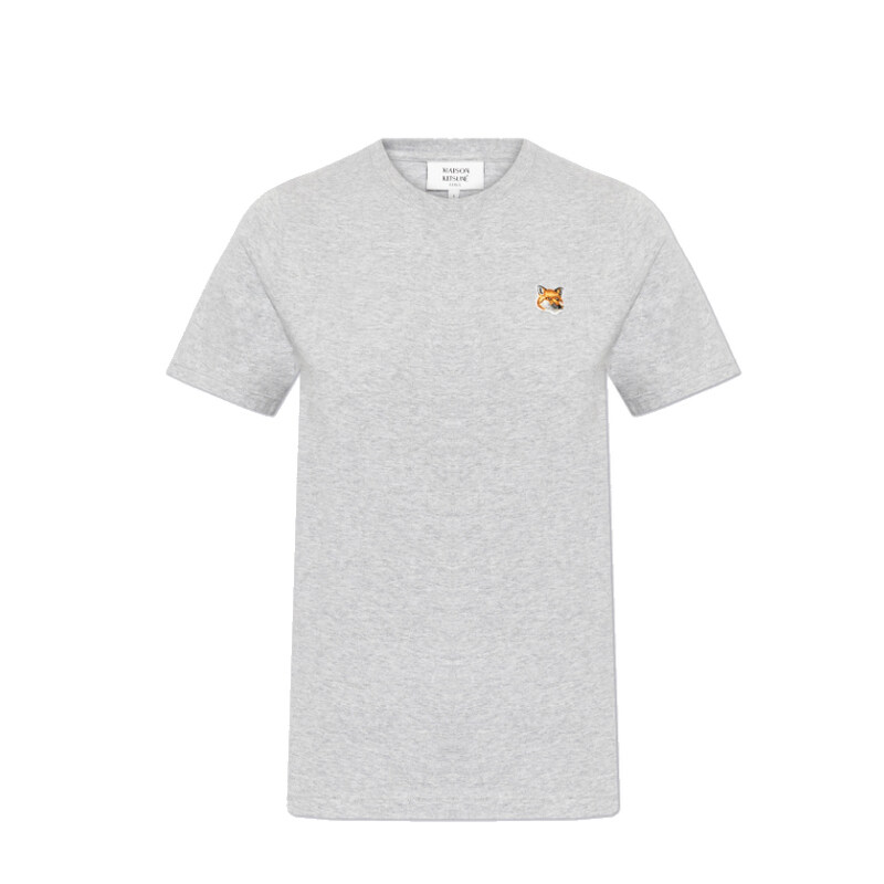 메종키츠네 폭스헤드 여성 반팔 티셔츠 LW00105KJ0008 H120 - Maison Kitsune