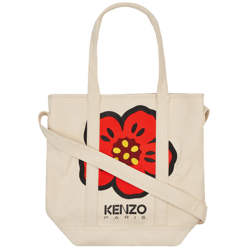 23FW 보크 플라워 로고 자수 토트백 5SA901 F34 03 - Kenzo