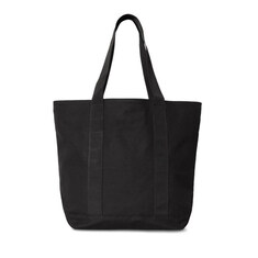 24SS 로고 패치 코튼 토트백 블랙 I033102 8902 썸네일 2
