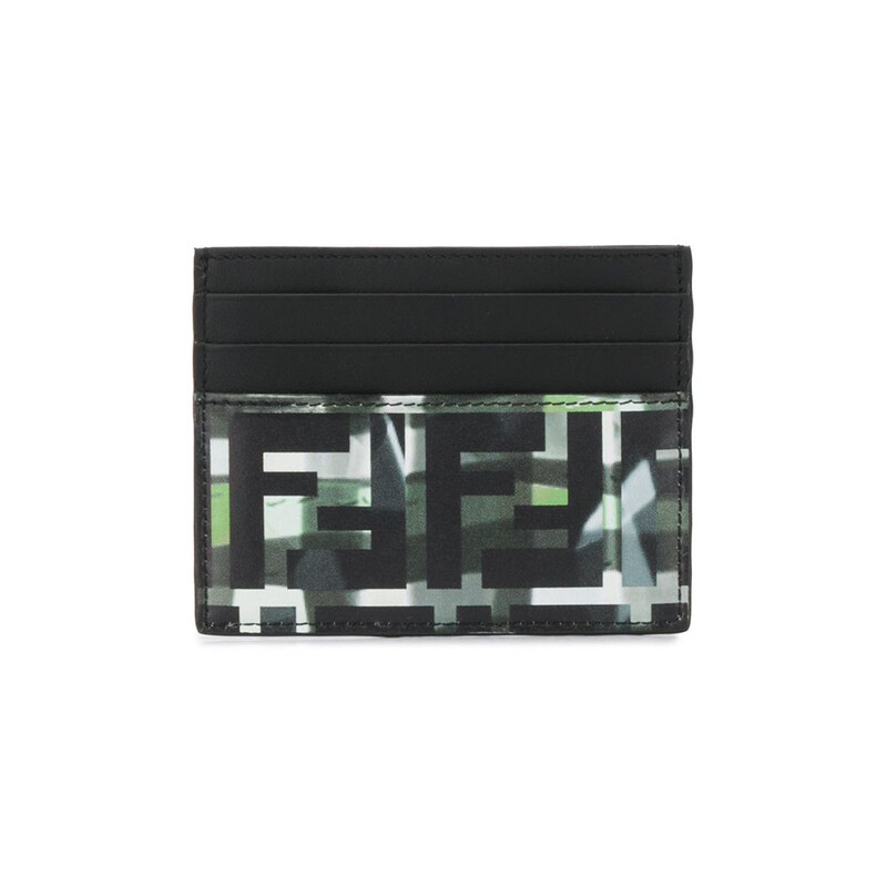 11주년 FF로고 카모 카드지갑 블랙 7M0164 ABM9 F0X93 - Fendi