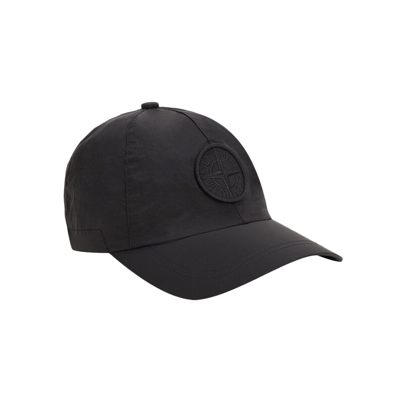 23FW 로고 자수 나일론 볼캡 블랙 791599576 A0029 - Stone Island