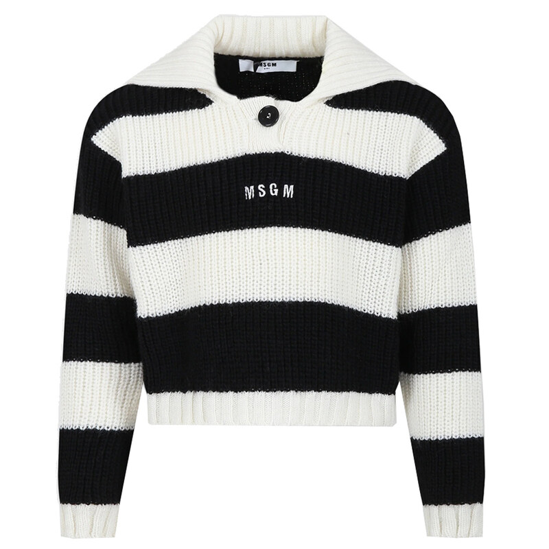 23FW 키즈 스프라이프 울니트 F3MSJGJP033 01305 - MSGM