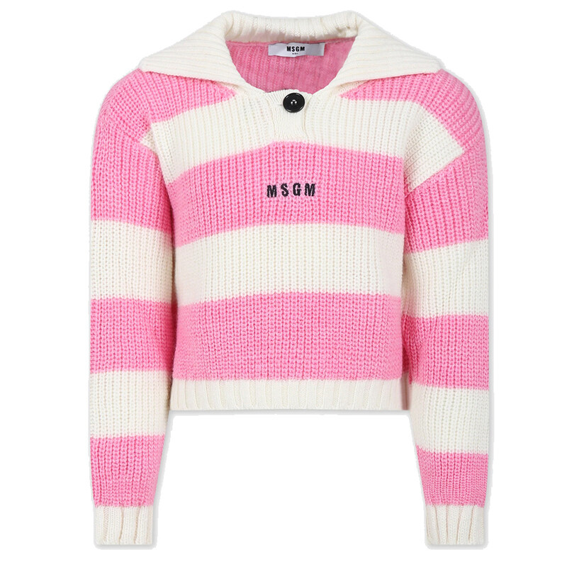 23FW 키즈 스프라이프 울니트 F3MSJGJP033 04236 - MSGM
