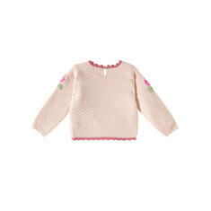 24FW 키즈 플라워 아시아 니트 블러쉬 J0023 BLUSH 썸네일 2