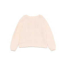 24FW 키즈 플라워 패턴 니트 블러쉬 J0027 BLUSH 썸네일 2