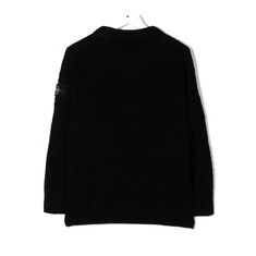 21FW 키즈 와펜 니트 블랙 7516505D2 V0029 썸네일 2
