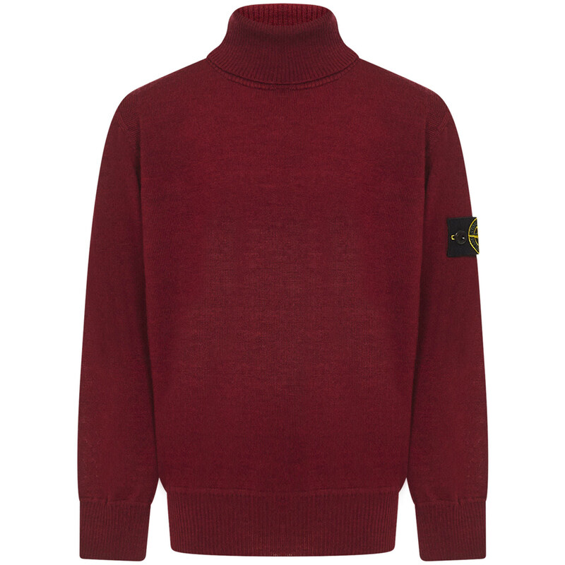 21FW 키즈 와펜 터틀넥 니트 7516517A4 V0012 - Stone Island