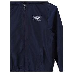 24SS 키즈 로고 프린트 후드 자켓 네이비 K60361 84A 썸네일 3