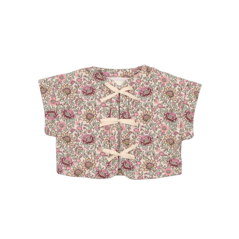 24FW 키즈코트 VERSAILLES WAISTCOAT FLORAL TAPESTRY - The New Society