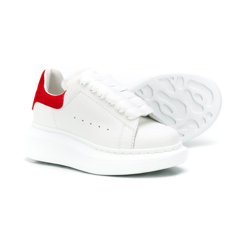 21SS 키즈 오버솔 스니커즈 587691 WHX12 9676 - Alexander McQueen