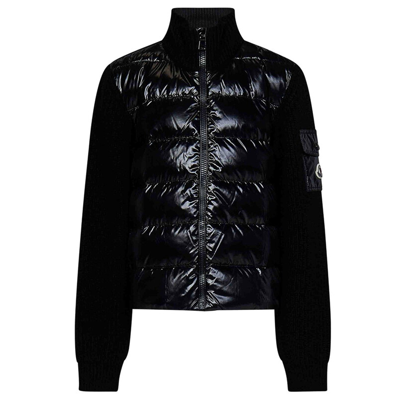 23FW 키즈 로고 포켓 니트 패딩 9B000 15 M1241 999 - Moncler