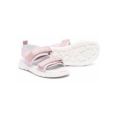 22FW 키즈 로고 벨크로 샌들 핑크 K59044 454 썸네일 3