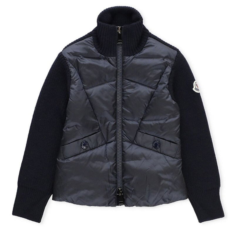 23FW 키즈 울 니트 패딩 9B000 01 M1131 742 - Moncler