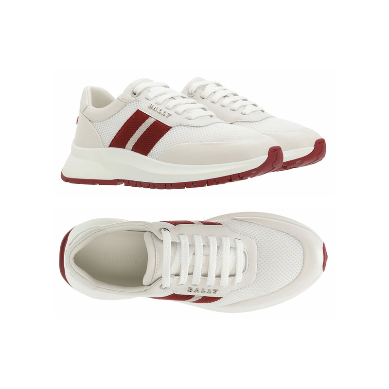 24SS DARYN-T 스트라이프 스니커즈 화이트 6300206 - Bally