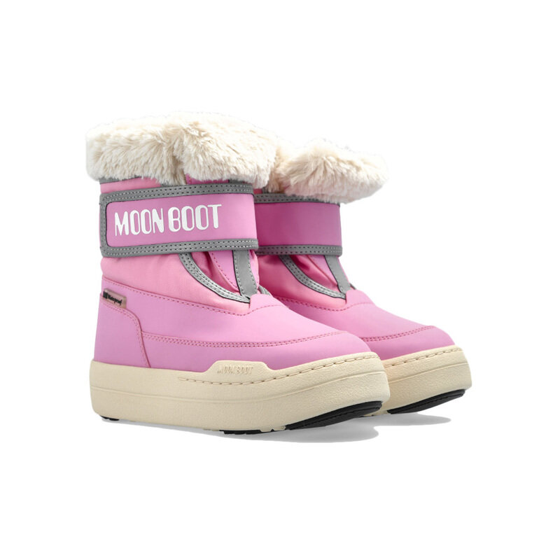 24FW 키즈 파크 스트랩 부츠 핑크 80D3440030 J001 - Moon Boot