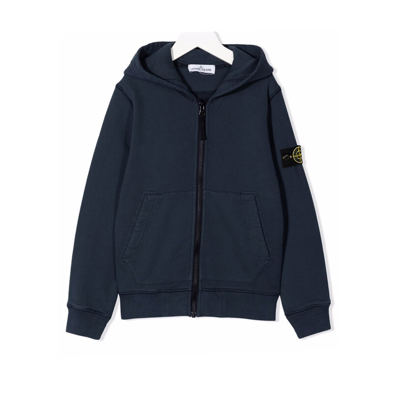 21FW 키즈 와펜 후드 집업 자켓 751660740 V0020 - Stone Island