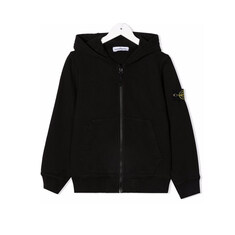 21FW 키즈 와펜 후드 집업 자켓 블랙 751660740 V0029 썸네일 1