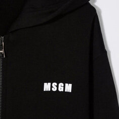 21FW 키즈 로고 프린트 후드집업 MS027855 110 썸네일 3