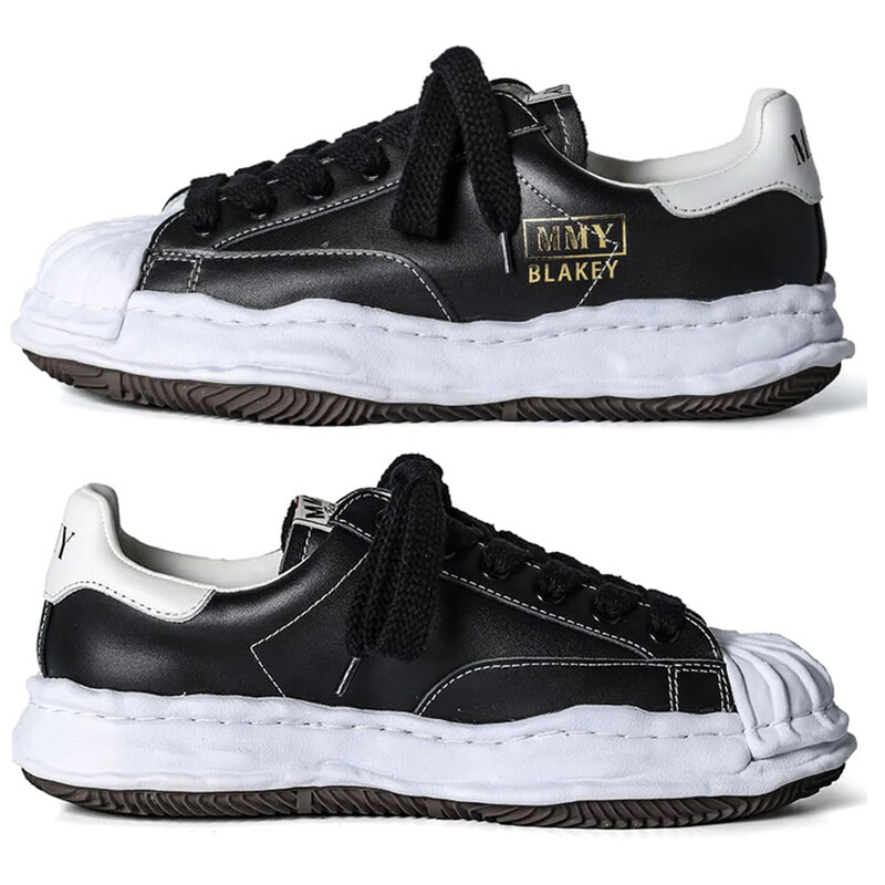 23FW 블레이키 BLAKEY 스니커즈 A06FW702 BLACK - Mihara Yasuhiro
