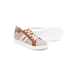 22FW 키즈 로고 레이스업 스니커즈 C19163 370 썸네일 2