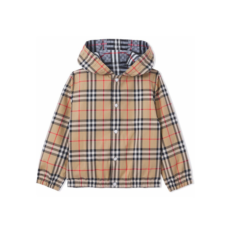 23SS 키즈 리버시블 빈티지 체크 자켓 8047917 - Burberry