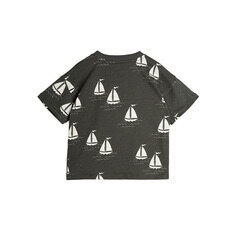 25SS 키즈 올오버 보트 티셔츠 블랙 25220135 97 썸네일 2