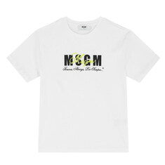 24SS 키즈 로고 프린팅 티셔츠 S4MSJGTH283 001 썸네일 1