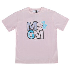 24SS 키즈 플라워 프린팅 티셔츠 S4MSJGTH071 709 썸네일 1