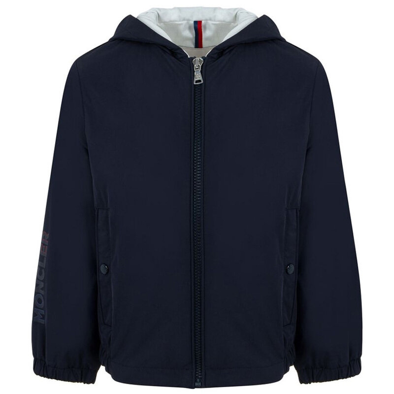 23SS 키즈 로고 패치 후드 자켓 1A000 34 54A91 74S - Moncler