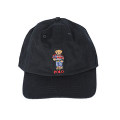 23FW 키즈 테디베어 자수 캡모자 블랙 920692 001 썸네일 1