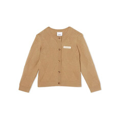 22FW 키즈 로고 패치 버튼 가디건 8058563 썸네일 1