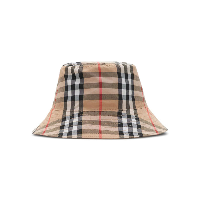 25SS 키즈 빈티지 체크 버킷햇 샌드베이지 8104358 - Burberry