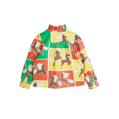 22FW 키즈 홀스 컬러블럭 셔츠 멀티컬러 22720104 00 썸네일 2