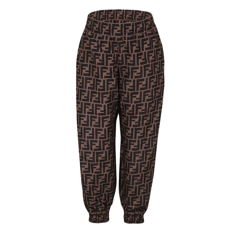 25SS 키즈 올오버 리버서블 팬츠 JUF065 AJ2U F11FU - Fendi