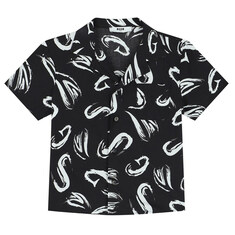 24SS 키즈 로고 패턴 숏슬리브 셔츠 S4MSJBSI244 110 썸네일 1