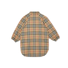 21FW 키즈 빈티지 체크 코튼 셔츠 드레스 8029774 썸네일 2