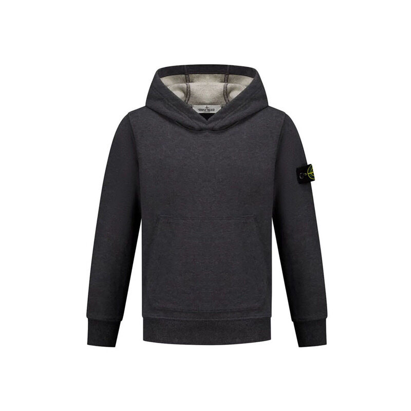 24FW 키즈 와펜 패치 후드티 811661620 V0M67 - Stone Island