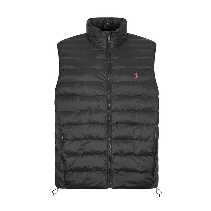 23FW 레드 포니 패딩 조끼 블랙 710810898 012 - Polo Ralph Lauren