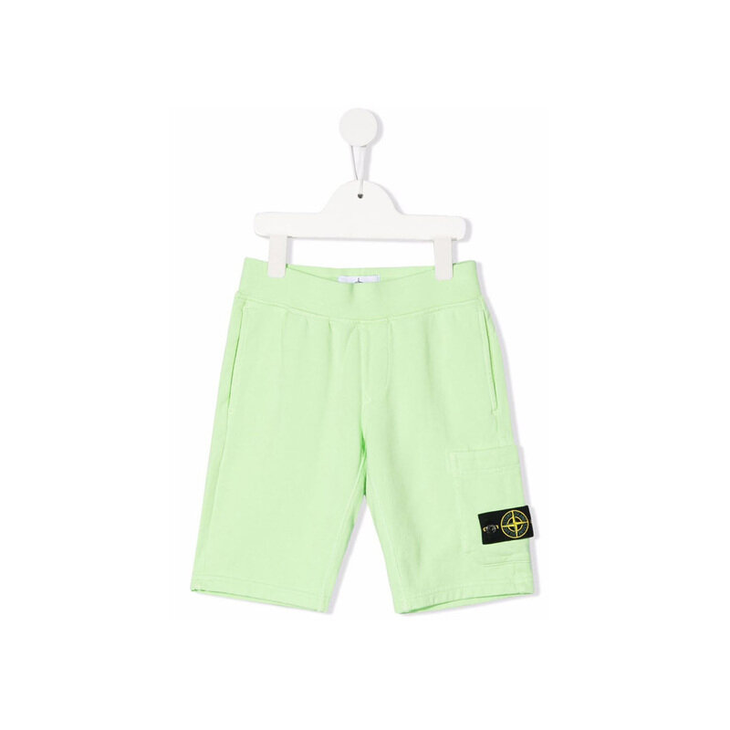 22SS 키즈 여성 와펜 트레이닝 팬츠 761661840 V0051 - Stone Island