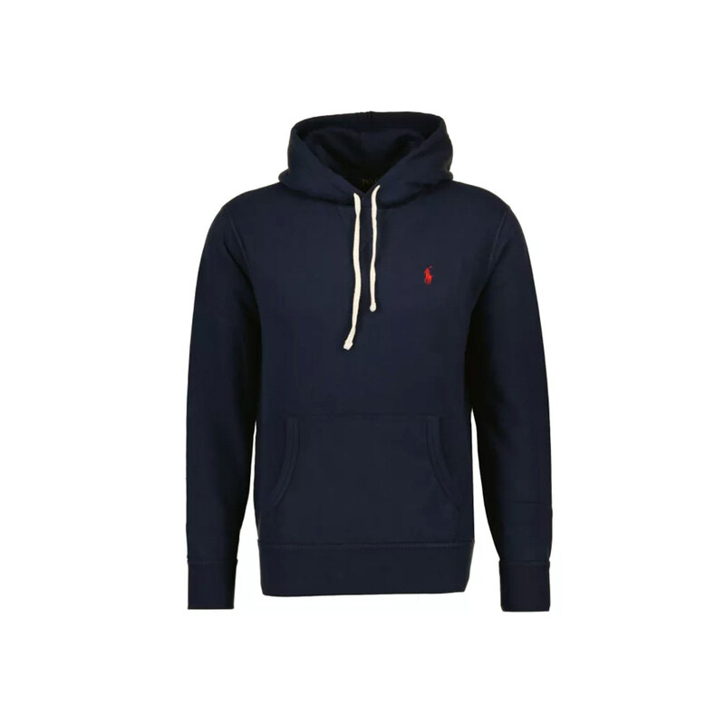 23FW 포니 자수 기모 후드티 네이비 710766778 007 - Polo Ralph Lauren