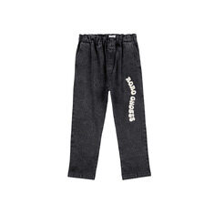 25SS 키즈 로고 프린트 데님팬츠 블랙 B125AC084 061 썸네일 1